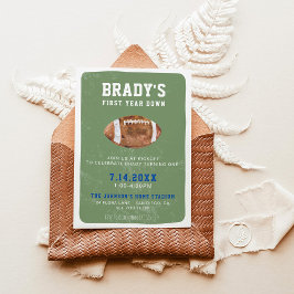 1年連続サッカー |誕生日パーティー 招待状