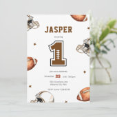 1年連続サッカー | 誕生日1 招待状 (スタンド正面)