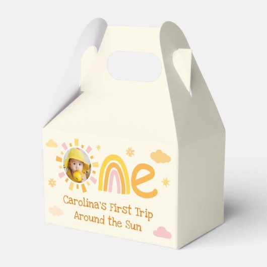 1年間のまわりにの太陽誕生日写真 フェイバーボックス (正面サイド)