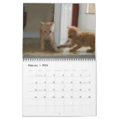 1年間のフジバタ カレンダー (2月 2026)