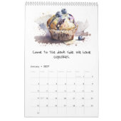 1年間のベーカーのインスピレーションカレンダー カレンダー (1月 2027)