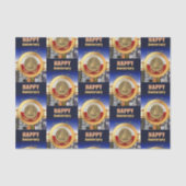 1年間の禁酒記念コイン アニバーサリー 薄葉紙 (正面)