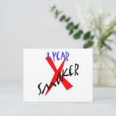 1年間の赤い元喫煙者 ポストカード (スタンド正面)