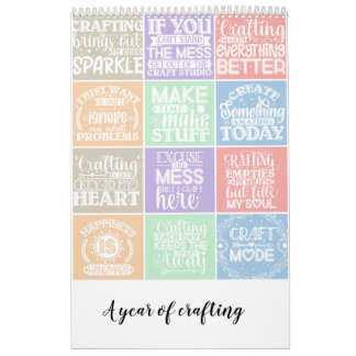 1年間の造作 カレンダー