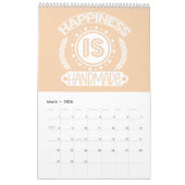 1年間の造作 カレンダー (3月 2026)