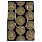 1年間オウム周年記念コイン ミディアムペーパーバッグ (裏面)