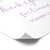 1年間フラッティンバタフライ誕生日ありがとう ポスター (角)