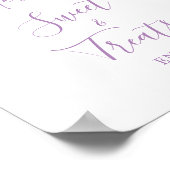 1年間フラッティンバタフライ誕生日スイートトリート ポスター (角)