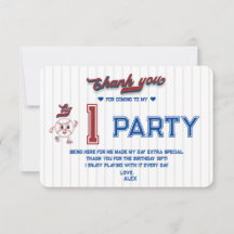 1年1回目の誕生日の大きな1球場