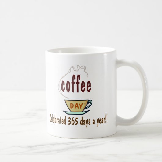 1年365日祝われるコーヒー日 コーヒーマグカップ (右)