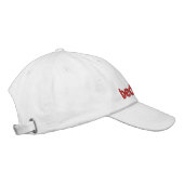 #1床 刺繍入りキャップ (右)