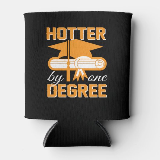 1度の卒業式ギフトで熱いプライド 缶クーラー (正面)