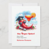 1度ほど暑い卒業写真 案内状 (正面)