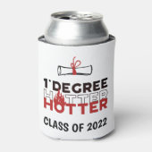 1度ほど熱いおもしろい卒業 缶クーラー (缶正面)