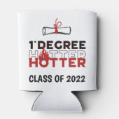 1度ほど熱いおもしろい卒業 缶クーラー (裏面)