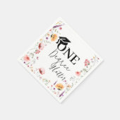 1度ホッタワイルドフラワーガーデン卒業 スタンダードカクテルナプキン (角)