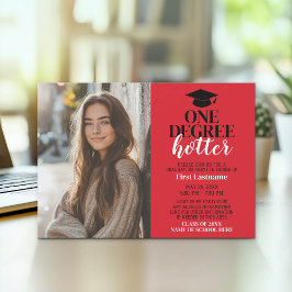 1度ホッター – 卒業写真 – グラードパーティー 招待状