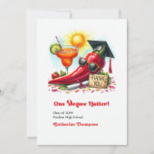 1度熱いスパイシー卒業写真 サンキューカード (正面)