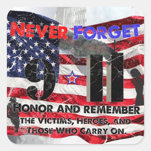 1忘れ月11日まで スクエアシール (正面)