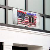 1忘れ月11日まで 横断幕 (ビルの外側)