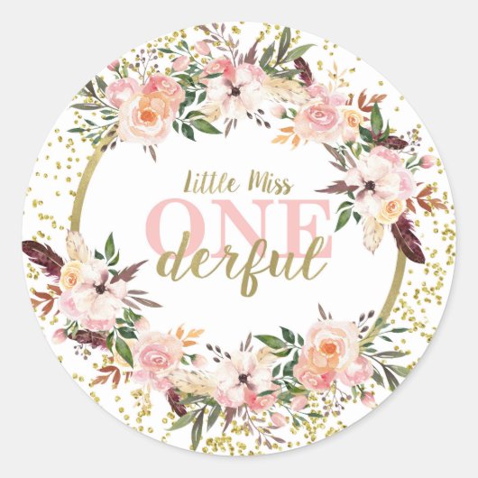 1恋しく思ダーフルステッカー ラウンドシール (正面)