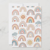 1恋しく思ダーフル女子1歳の誕生日招待状 招待状 (裏面)