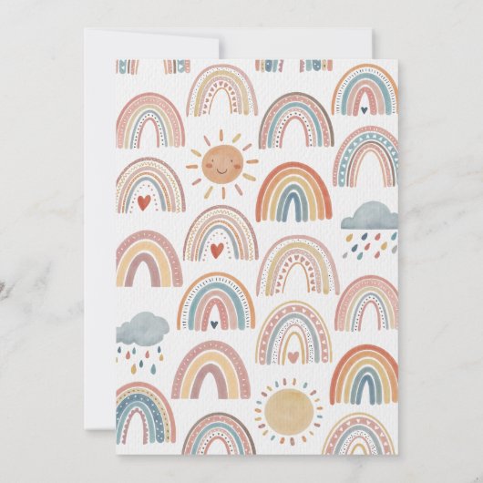 1恋しく思ダーフル女子1歳の誕生日招待状 招待状 (裏面)