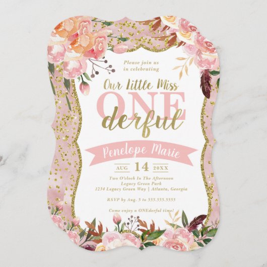 1恋しく思人の誕生日パーティーへの招待 招待状 (正面/裏面)