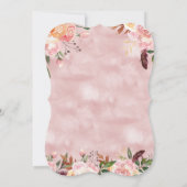 1恋しく思人の誕生日パーティーへの招待 招待状 (裏面)