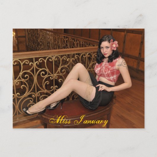 1恋しく思月はがき ポストカード (正面)