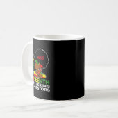 1恋しく思月11日の私の祖先を覚える黒いギル コーヒーマグカップ (正面左)