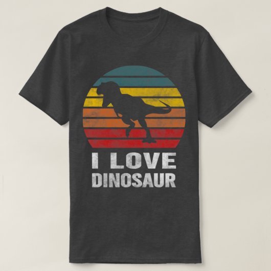 1恐竜の贈り物 Tシャツ (デザイン正面)