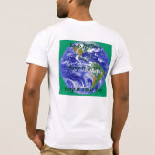1惑星の地球だけ Tシャツ (裏面)