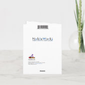 1愛らしい誕生日カード – ブランチマネージャー シーズンカード (裏面)