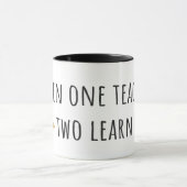 1教え学 Two Mug マグカップ (中央)