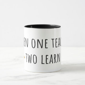 1教え学 Two Mug マグカップ