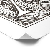 1文字でライオンを殺すヘラクレス ポスター (角)