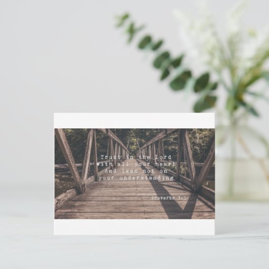 1文房具の主への信頼 ポストカード (スタンド正面)