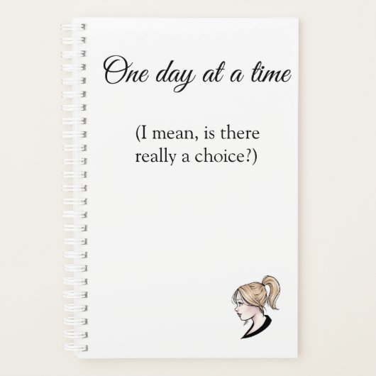 1日ずつのプランナー、議題、予定表 プランナー手帳 (正面)