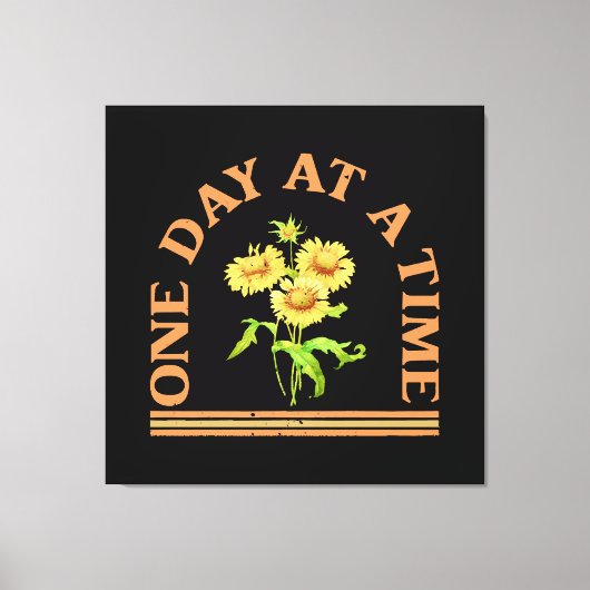 1日ずつ キャンバスプリント (正面)