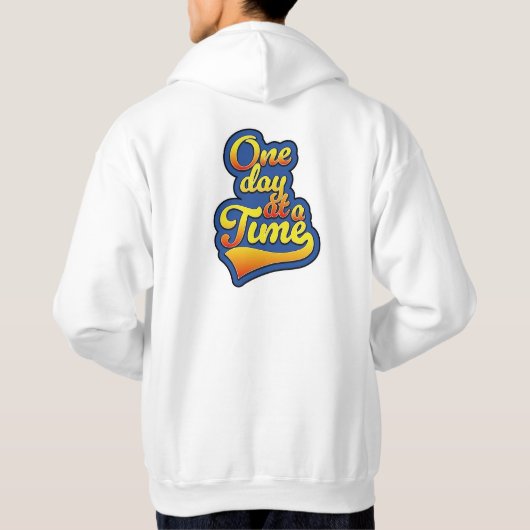 1日ずつ パーカ (裏面)