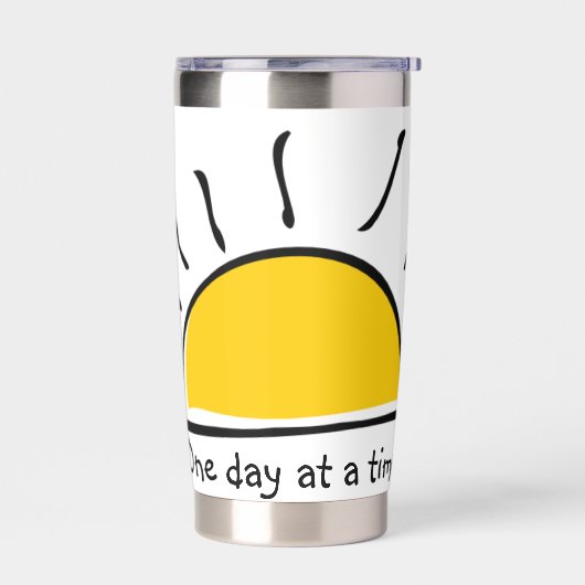 1日ずつ 保温保冷タンブラー (左面)