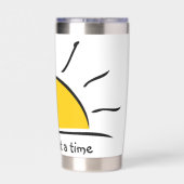 1日ずつ 保温保冷タンブラー (背面)