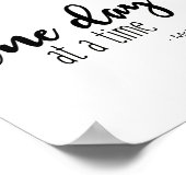 「1日ずつ」垂直 ポスター (角)