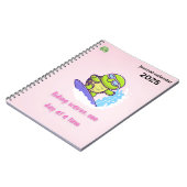 1日ずつ – Turtle Vibes Gives ノートブック (左側)