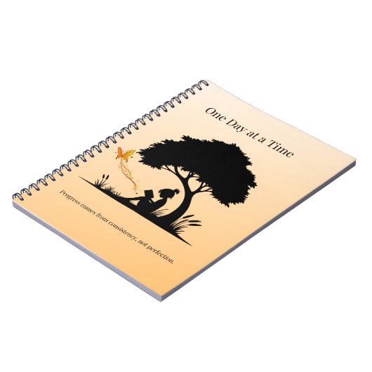 1日で一度 – Daily Reflection Notebook ノートブック (左側)