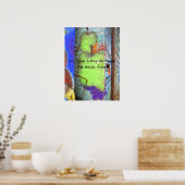 1日にリンゴ保が出る… ポスター (キッチン)