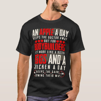 1日にリンゴ保を飲む遠くに Tシャツ