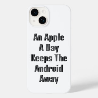 1日に保りんごがアンドロイド遠くにおもしろい。 Case-Mate iPhone 14ケース