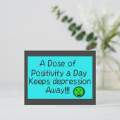 1日に陽性を保出す..... ポストカード (スタンド正面)